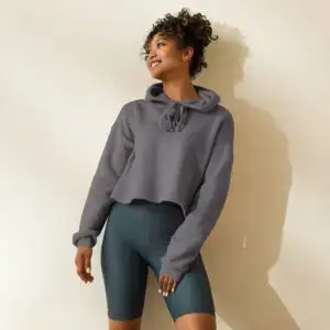Bwb Crop Hoodie